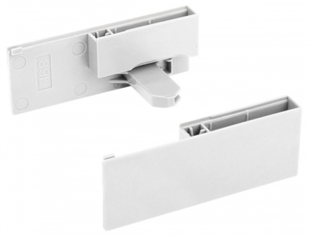 Accesorii mobilier - Set cuplaje front interior Vision Top, inaltime 89 mm, finisaj alb