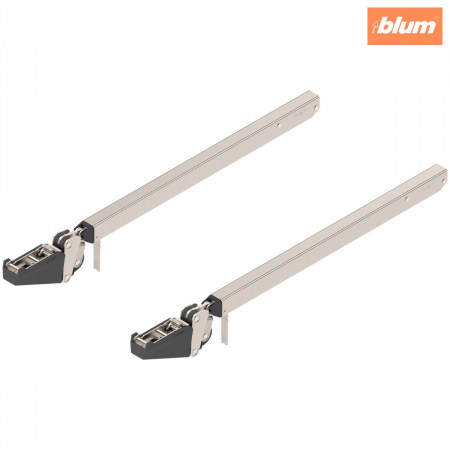 Sisteme deschidere usi - Sistem de ridicare pentru uşă pliantă AVENTOS HF top, Pârghie (set), KH=600-910 mm, simetric, finisaj nichelat 22F3500