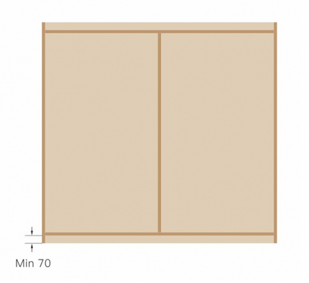 Sistem usi pliante Axis Free pentru o usa - doua panouri [4]