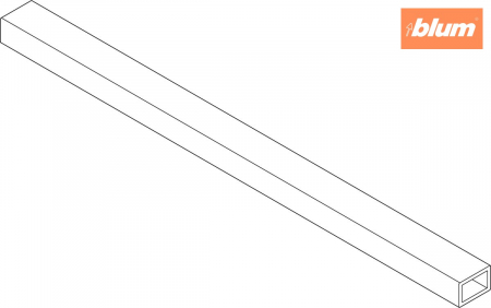 SPACE STEP Profil transversal, aluminiu, finisaj gri-orion mat Z95Q1040A [1]