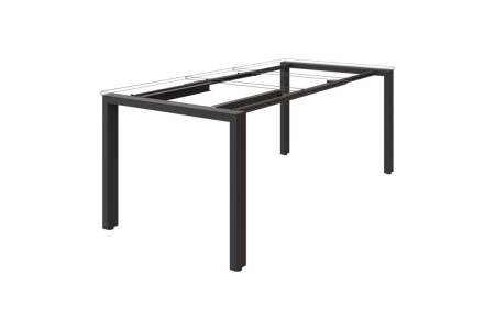 Baze pentru masa - Structura pentru masa extensibila Flex 900, pentru lungime blat 1400 - 1900 mm, finisaj negru