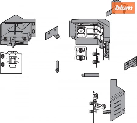 SYNCROMOTION set, înălţime M, finisaj R7037 gri închis Z33M00E0A6 [1]