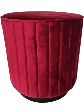 Mobilier - Taburet tapitat, rotund, 410x420 mm