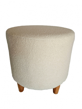 Mobilier - Taburet tapitat, rotund, 420x420 mm