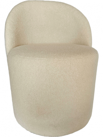 Mobilier - Taburet tapitat, rotund, 550x450/770 mm