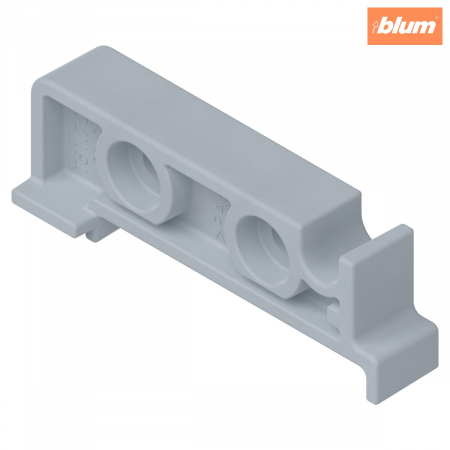 Glisiere - TANDEM/MOVENTO Piesă fixare şină la spate, simetrică, finisaj natur T51.7000.01AUF-H
