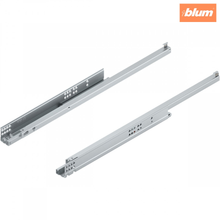Glisiere - TANDEM TIP-ON Extragere parţială, Glisare, 30 kg, NL=600 mm, pentru Grosime material placă 11-16 mm, pt cuplaj, stânga/dreapta, finisaj zincat 550H6000T