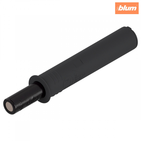 Accesorii balamale - Blum - TIP-ON pentru uşi, Versiune scurtă, cu magnet, finisaj negru-carbon 956.1002
