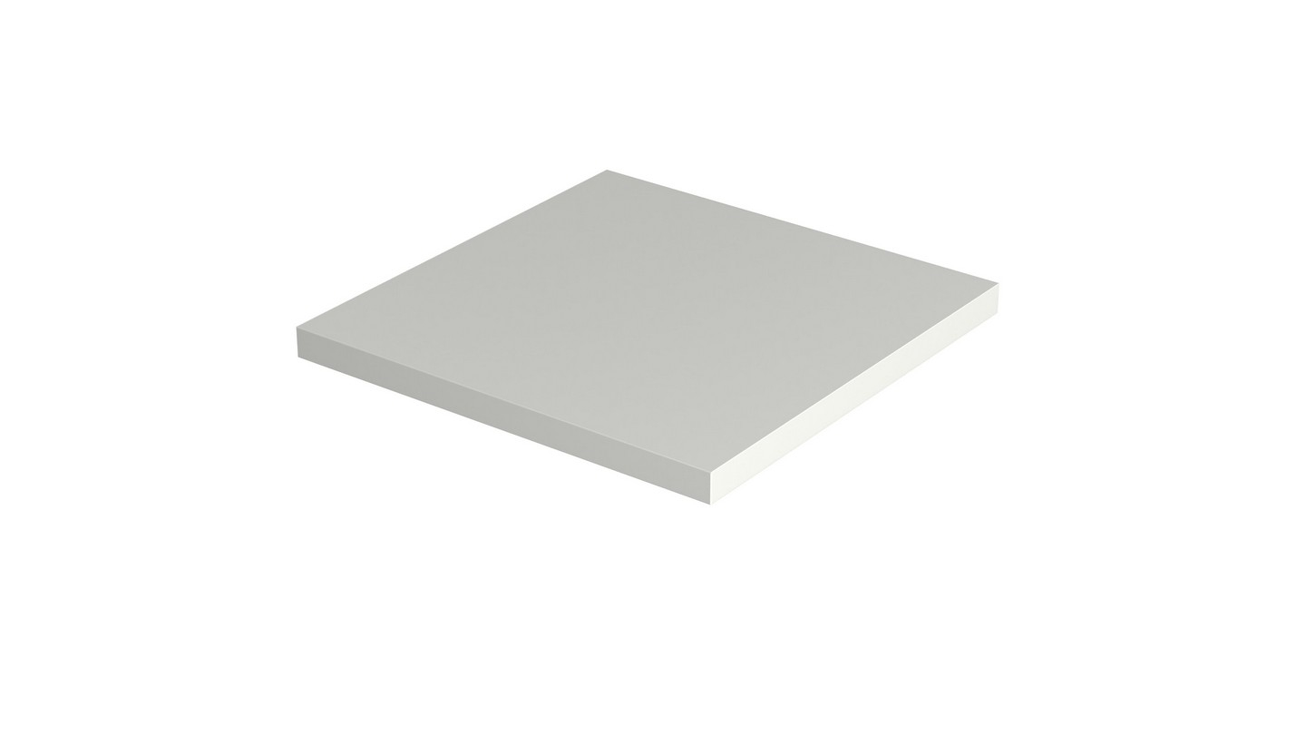 Blat pentru masa sau birou 600x600 mm, Alb Premium W1000 ST9