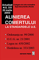 Drept - Alinierea comertului la standardele UE