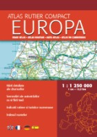 Ghiduri de calatorie, harti - Atlas rutier compact Europa
