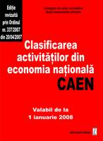Drept - Clasificarea activitatilor din economia nationala-CAEN