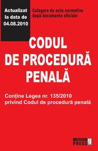 Drept - Codul de procedura penala