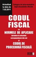 Drept - Codul fiscal cu Normele de aplicare si Codul de procedura fiscala