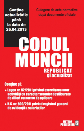 Drept - Codul muncii actualizat