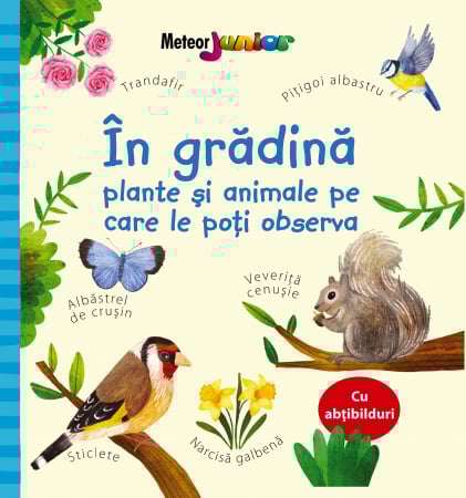 Carti pentru copii - In gradina – plante si animale pe care le poti observa
