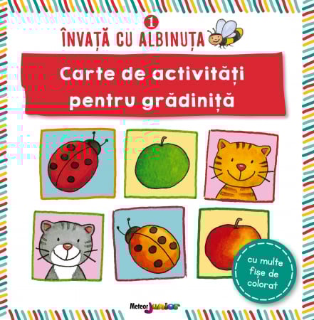 IN CURS DE APARITIE - INVATA CU ALBINUTA  1. Carte de activitati pentru gradinita