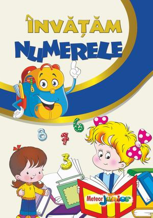 Carti de colorat - Invatam numerele