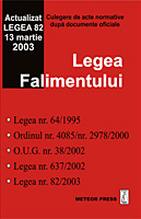 Drept - Legea falimentului