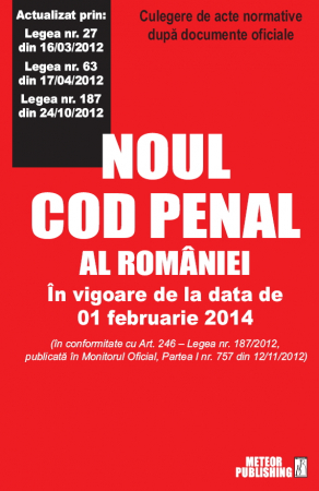 Drept - Noul cod penal