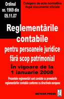 Drept - Reglementarile contabile pentru persoanele juridice fara scop patrimonial