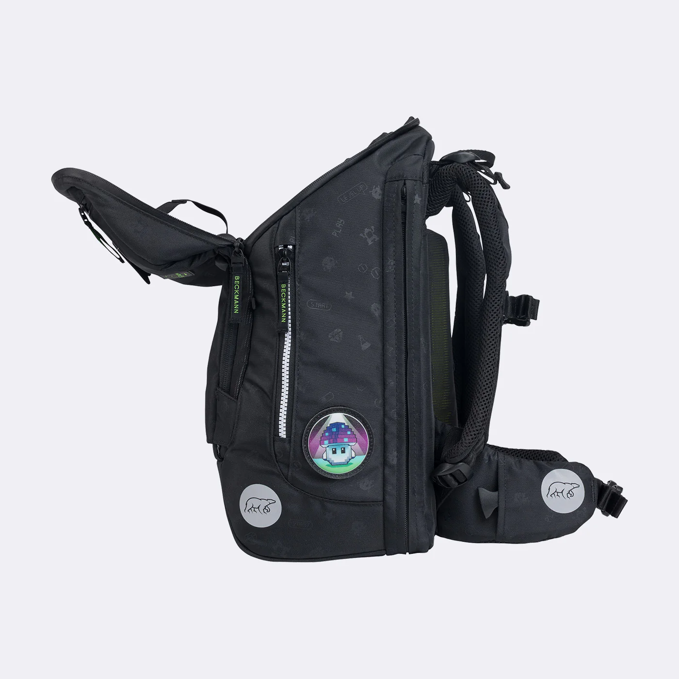 Ghiozdan, rucsac ergonomic cu perna de aer, Active Air FLX - PIXEL [8]
