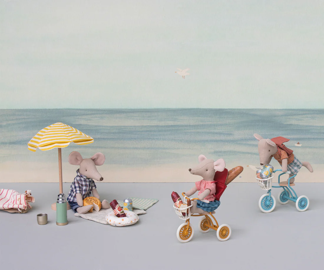 ACCESORII MAILEG - Coș de bicicletă, Șoarece [3]