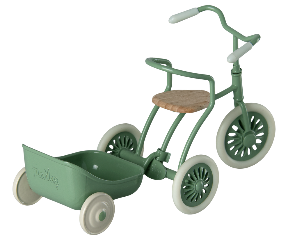 Accesorii, Cărucior pentru tricicleta, Verde, Maileg [2]