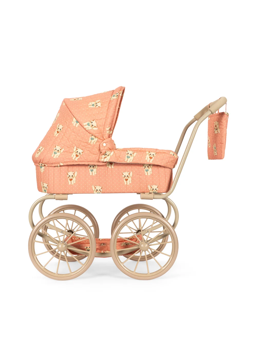 ACCESORII konges sløjd -  CĂRUCIOR PENTRU PAPUSI CU LANDOU MINI - CIAO MIAO ROSE [3]