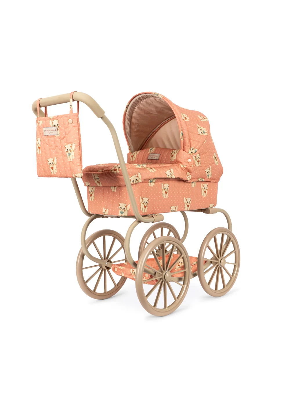 ACCESORII konges sløjd -  CĂRUCIOR PENTRU PAPUSI CU LANDOU MINI - CIAO MIAO ROSE [5]