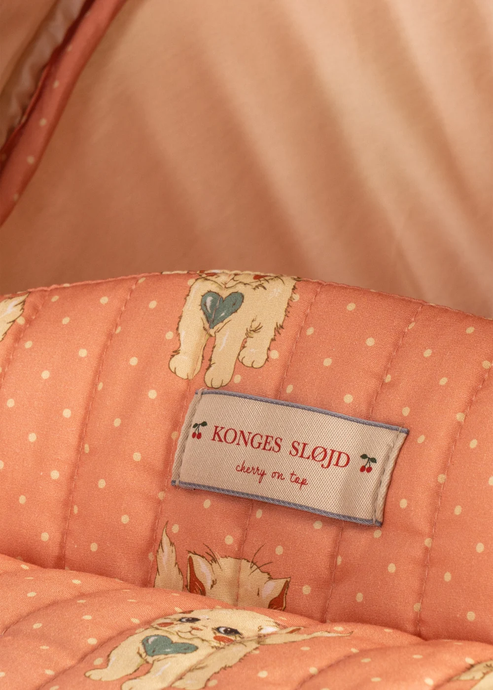 ACCESORII konges sløjd -  CĂRUCIOR PENTRU PAPUSI CU LANDOU MINI - CIAO MIAO ROSE [8]