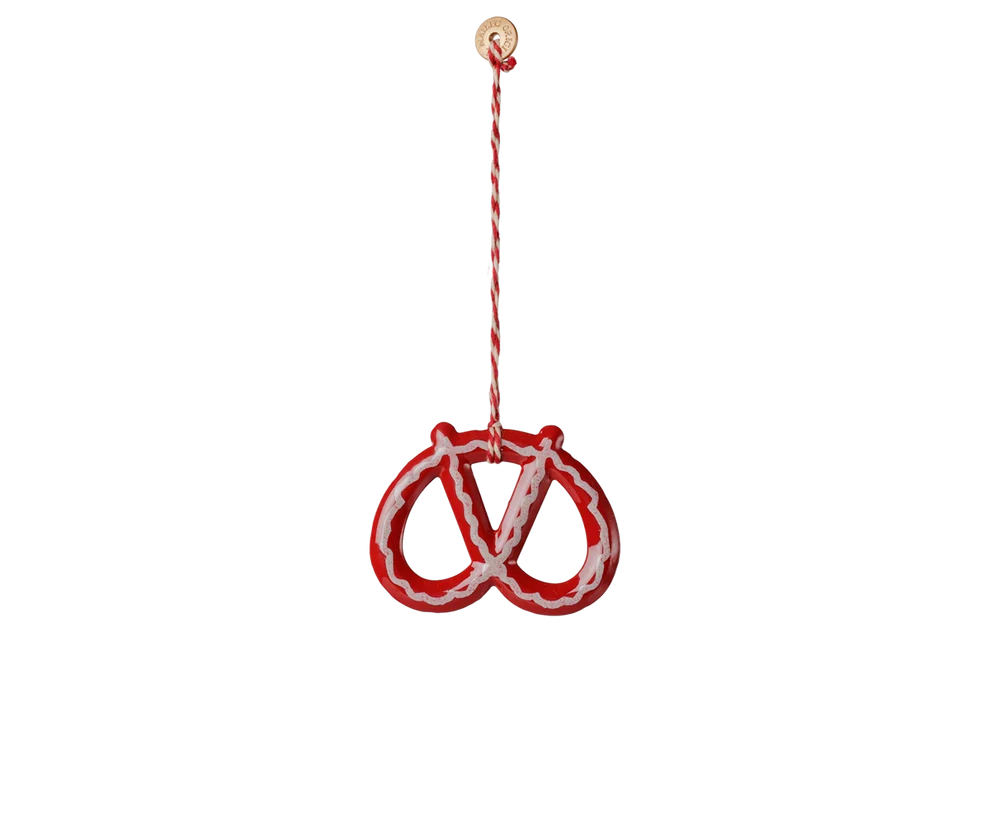 accesorii maileg craciun - Set cadou ornamente metalice - Crăciunul lui Peter - Roșu/Albastru [4]