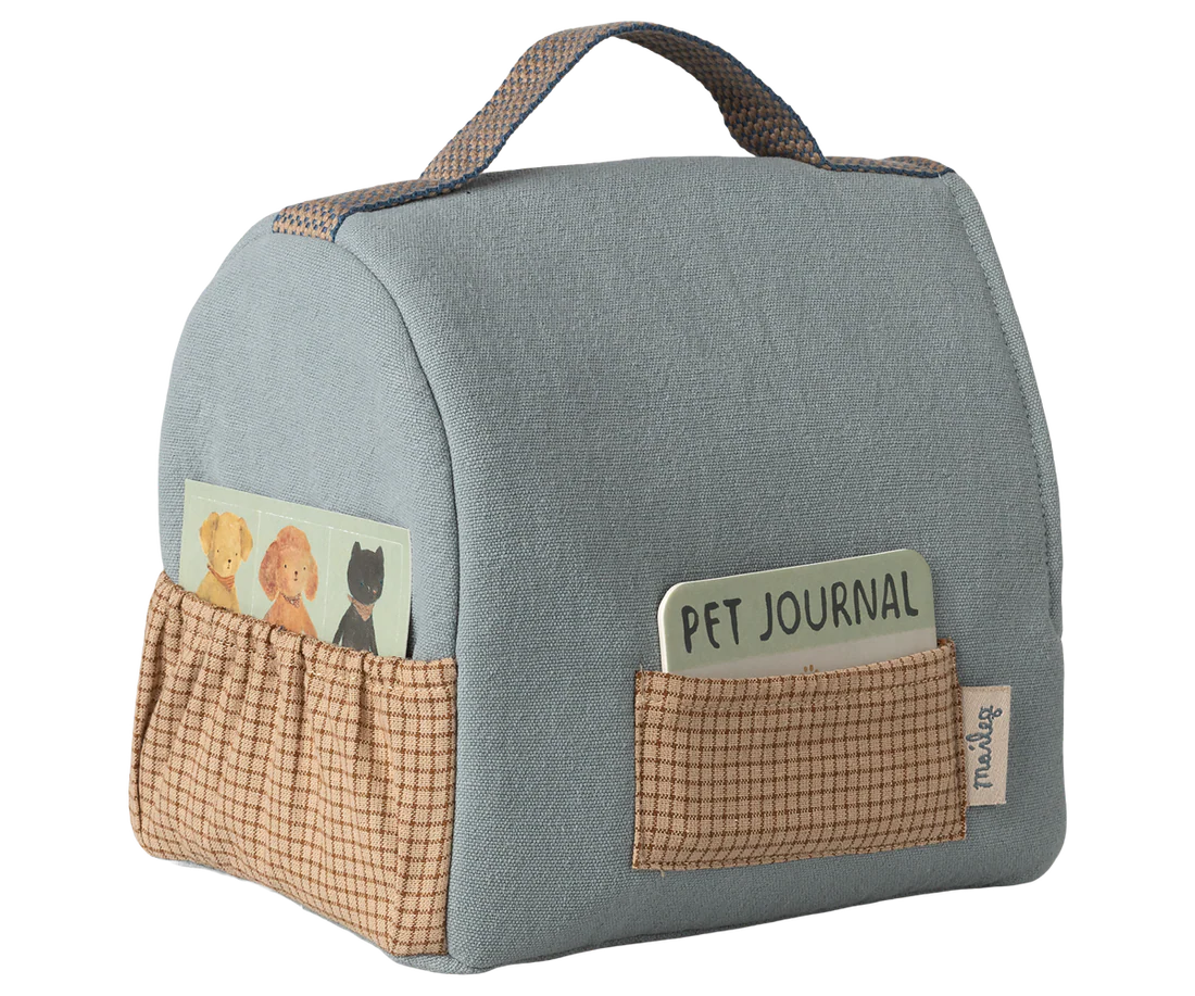 ACCESORII MAILEG - Geantă pentru animale de companie, mică, BLEU [3]