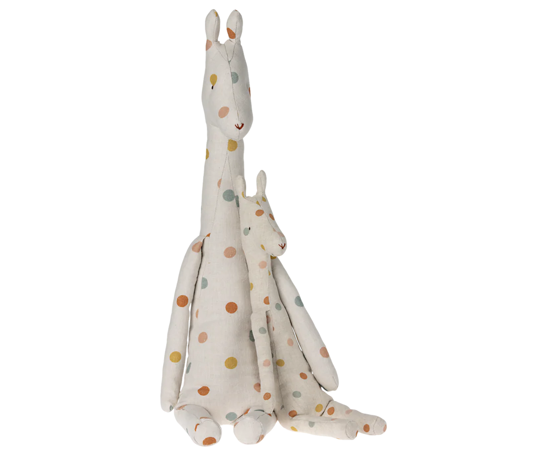 accesorii maileg - jucarie textila - Prieteni de safari, Girafă, Mare [4]