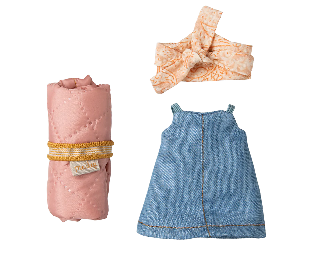 accesorii  maileg - Jucărie textila - Șoarecele calator, sora mai mare [5]