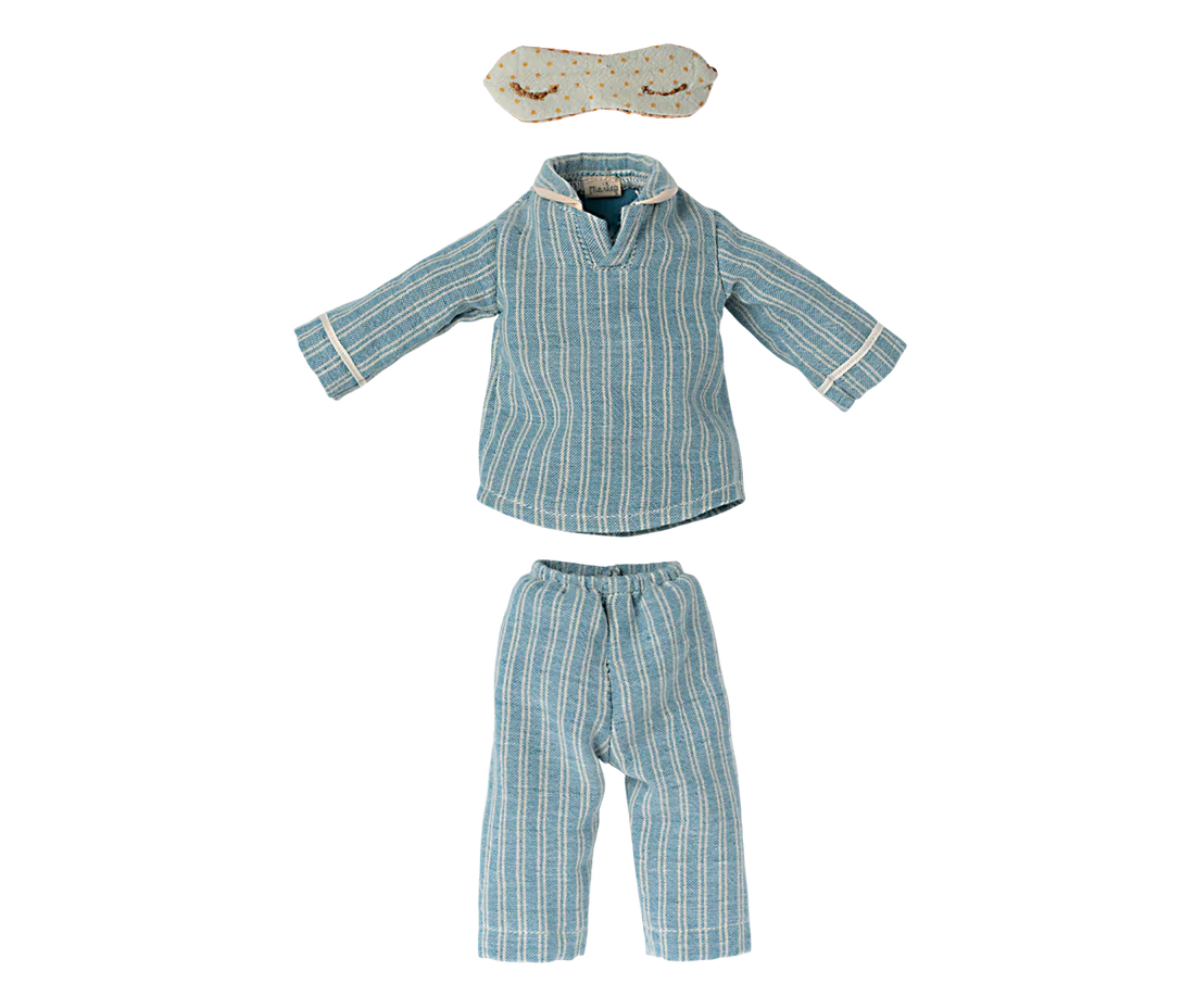 ACCESORII MAILEG - JUCARIE TEXTILA - Șoricel mediu, Șoarece mediu, Pijamale [6]