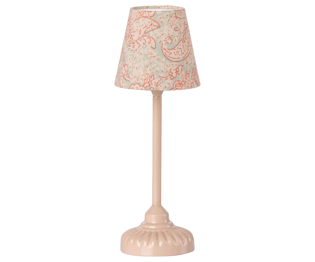 accesorii maileg - Lampă de podea vintage, Mouse - Roz [1]