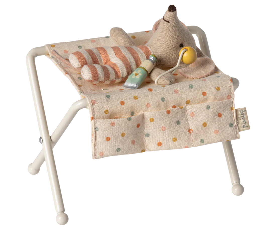 accesorii maileg - Masă de schimbat, Șoricel - off-white [2]