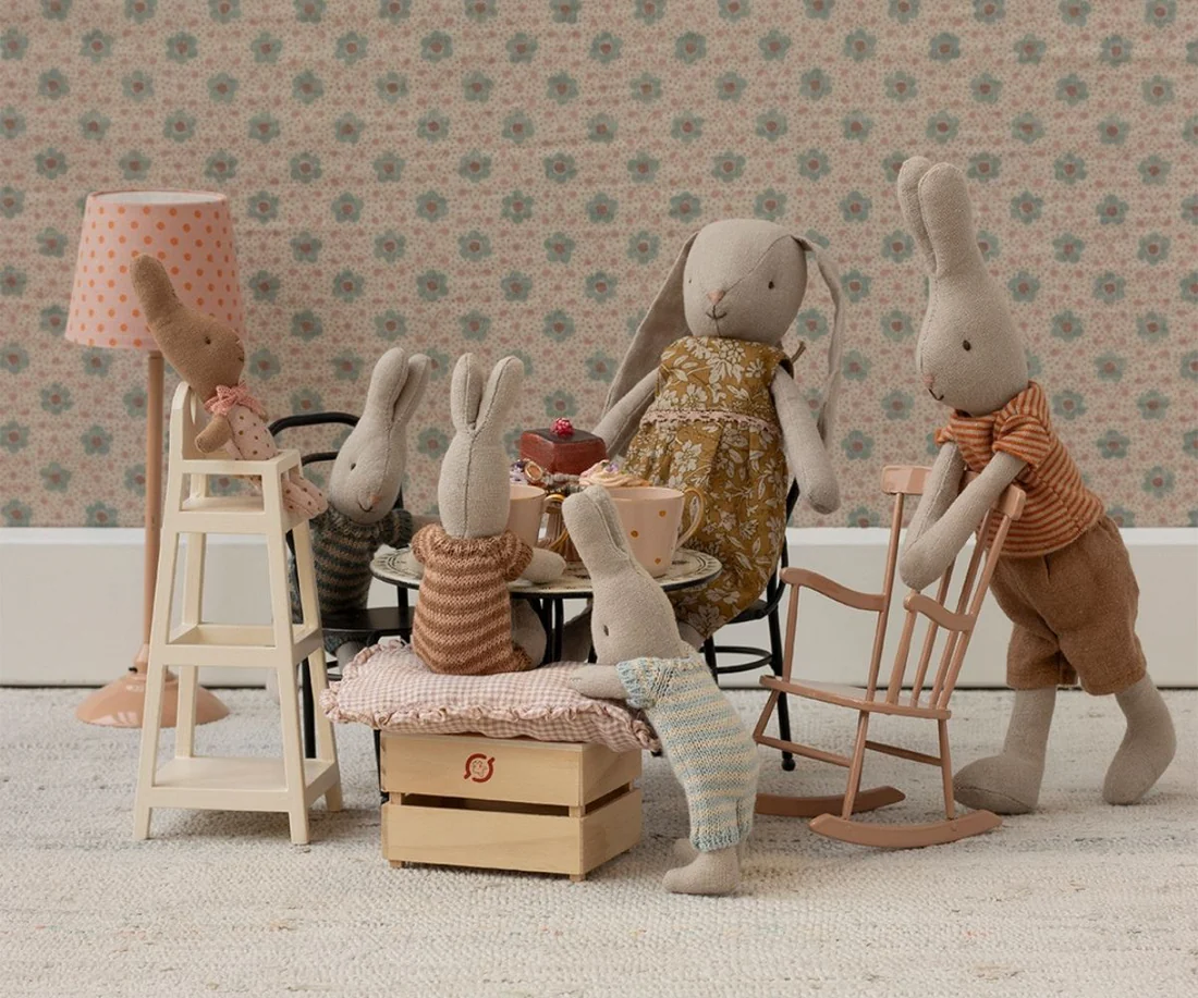 ACCESORII MAILEG - Masă de sufragerie cu 2 scaune [4]