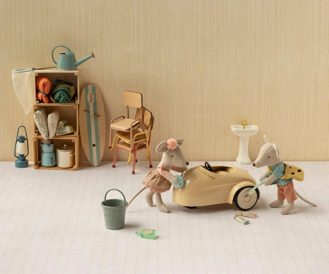 ACCESORII MAILEG - masina - Car, Mouse - Cream [2]