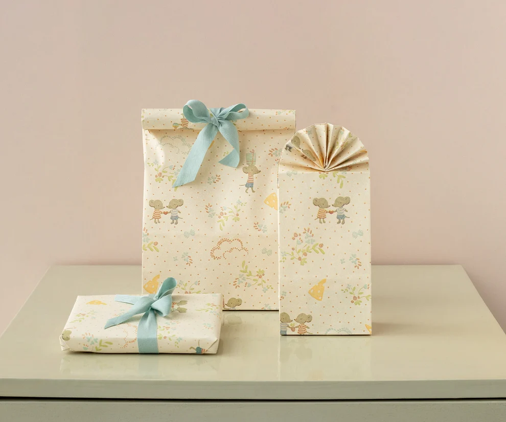 ACCESORII MAILEG - Pungă cadou, Mini - O zi frumoasă cu șoareci [2]