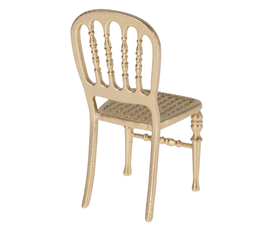 accesorii maileg - Scaun, Șoarece - Auriu [6]