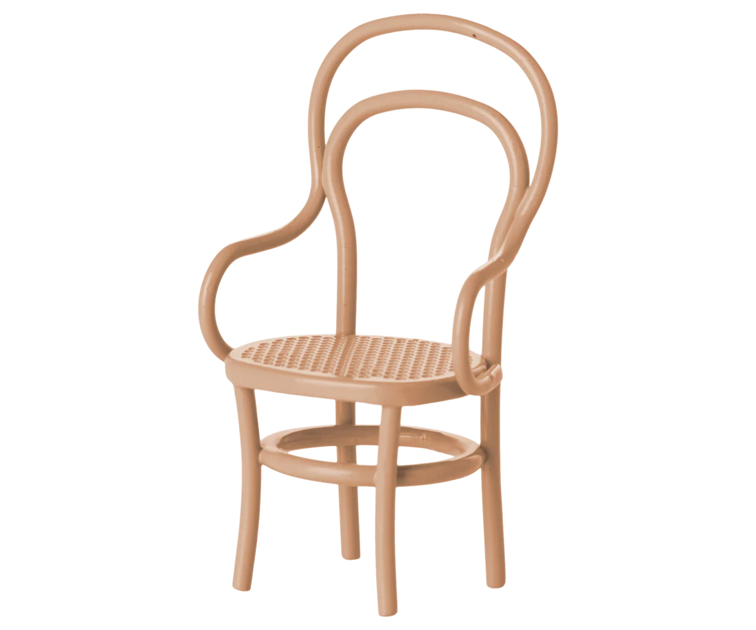 accesorii maileg - Scaun vintage, Șoarece, Pudră  roz [1]