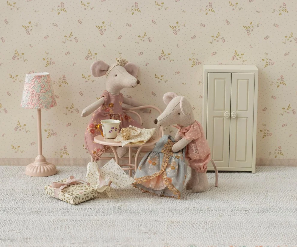 ACCESORII MAILEG - Set de cafenea, Mouse, Mare - Roz pal [5]