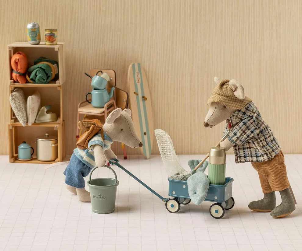 ACCESORII MAILEG - VAGON , Șoarece - Albastru [2]