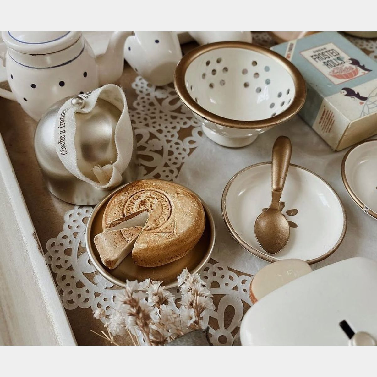 Accesorii pentru căsuța de păpuși, Cheese Bell, Maileg [2]