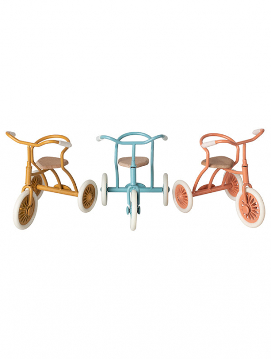 Accesorii pentru căsuța de păpuși - Tricicleta cu garaj - Coral [5]