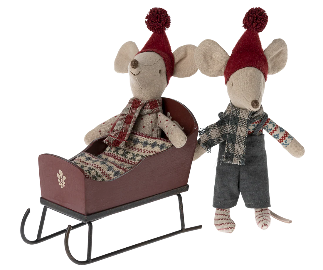 ACCESORII Sanie  Șoarece - Roșu [2]