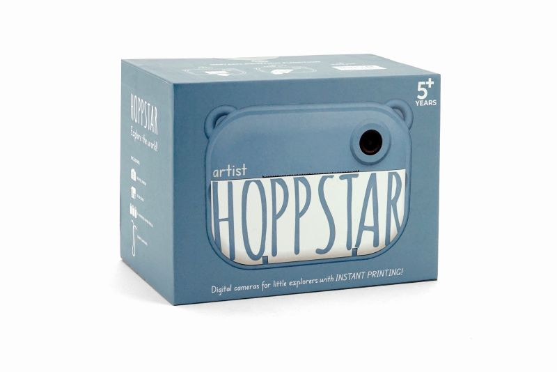 Aparat foto digital pentru copii cu functie de printare instant- Hoppstar Artist Denim [6]