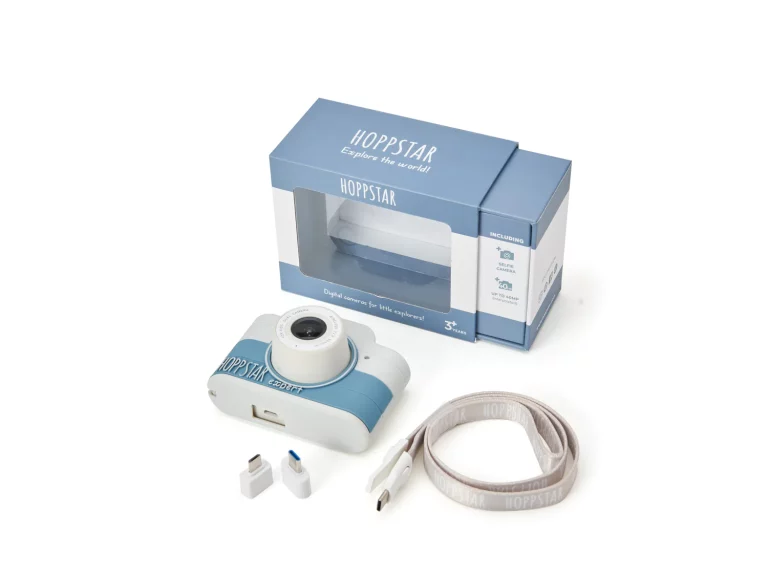 Aparat foto video digital pentru copii, Hoppstar Expert Blue [3]